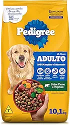 Ração Pedigree Carne e Vegetais Cães Adultos Raças Médias e Grandes 10,1 kg