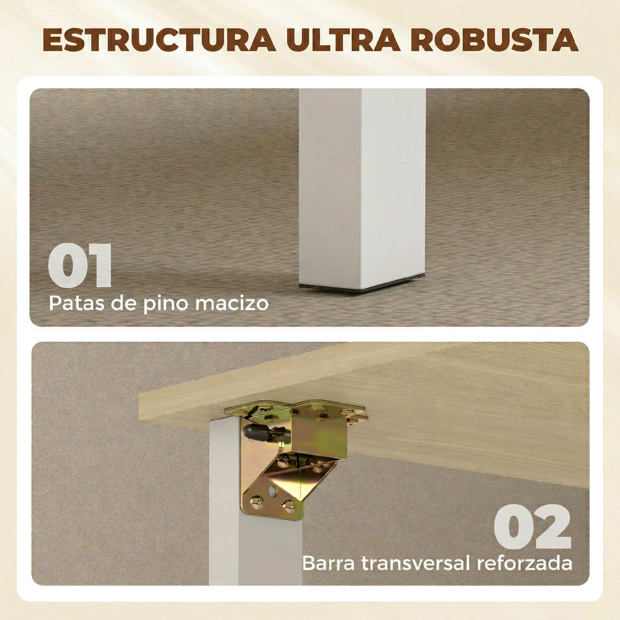 HOMCOM Mesa Plegable de Comedor para 6 Personas 168,2x85x73 cm Blanco | Mesa de Cocina Plegable, Alas Abatibles, Cajones, Estantes Abiertos, para Salón, Espacio Pequeño