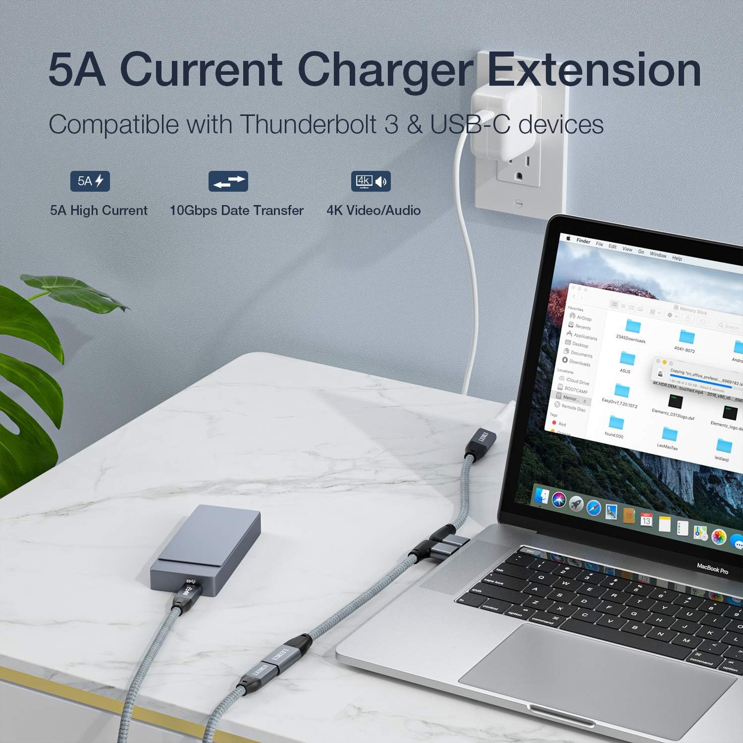 Super Sale 🛒 LEIRUI 90 Degree USB C Extension Cable 0.65 Feet, Right Angle USB 3.1(10Gbps)Type C Male to Female Extension Fast Charging Cable Compatible for Nintendo Switch,Thunderbolt 3 MacBook Pro,Samsung S10 S9