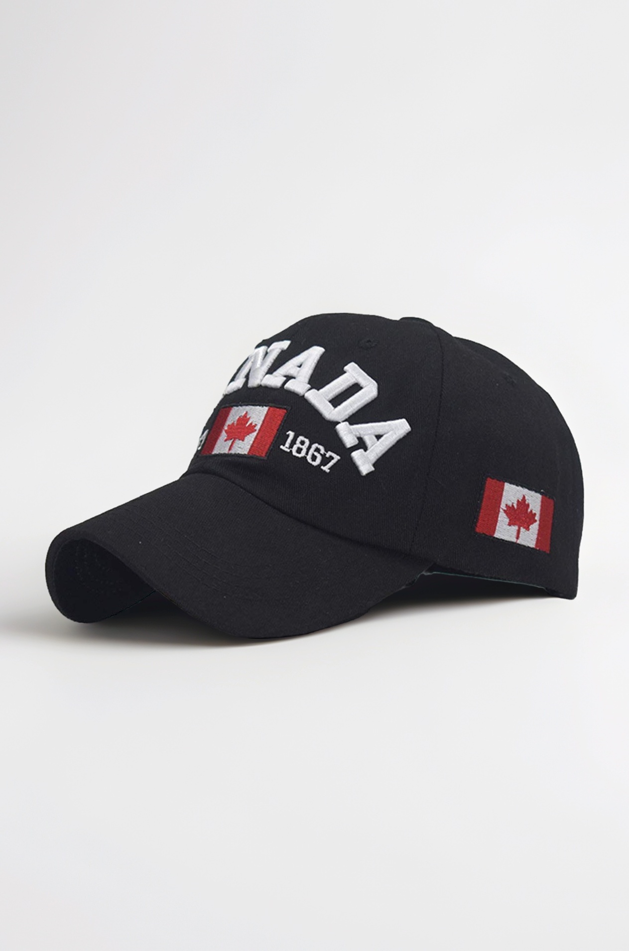 Canada Dad Hat Maple Leaf Flag Cap Embroidered Unisex