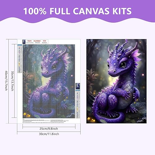 Miniatura 7 de SENQAO Kits de pintura de diamante de león para adultos, pintura de diamante de león asustado, pintura de diamante 5D, arte de diamantes de león