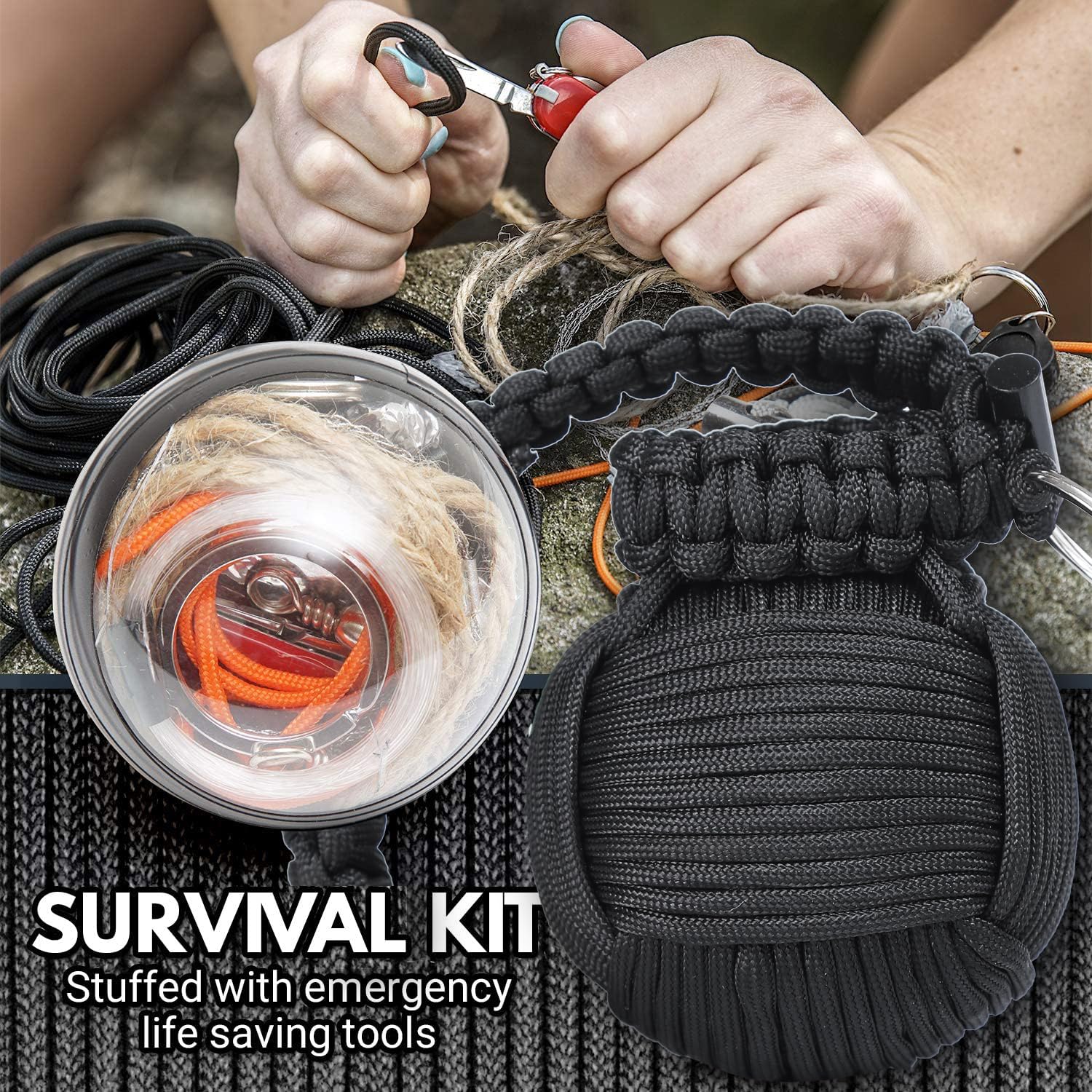Paracorde - Accessoire de survie - Le Couteau