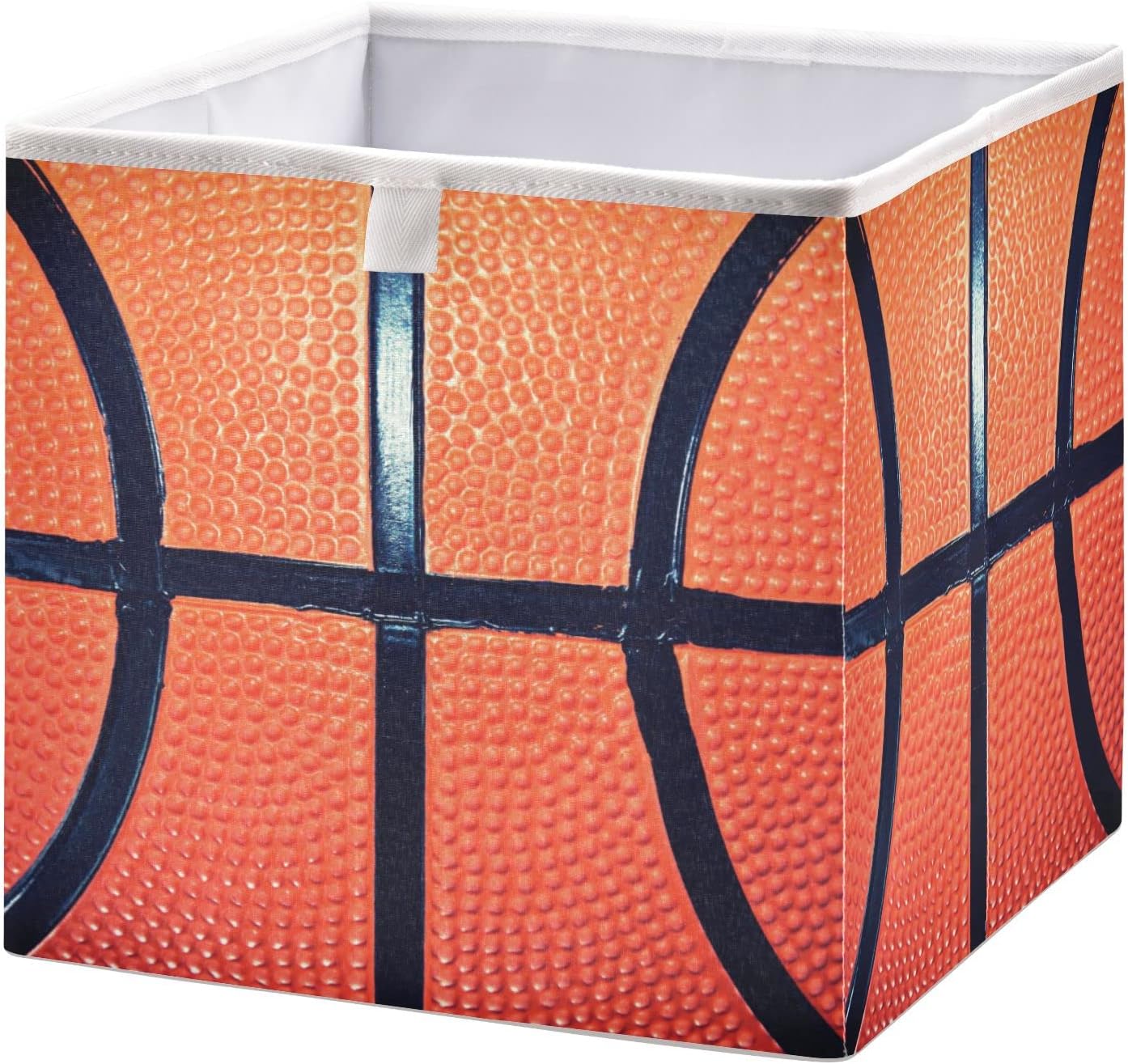 RunningBear Basketball Storage Basket Storage Bin Square