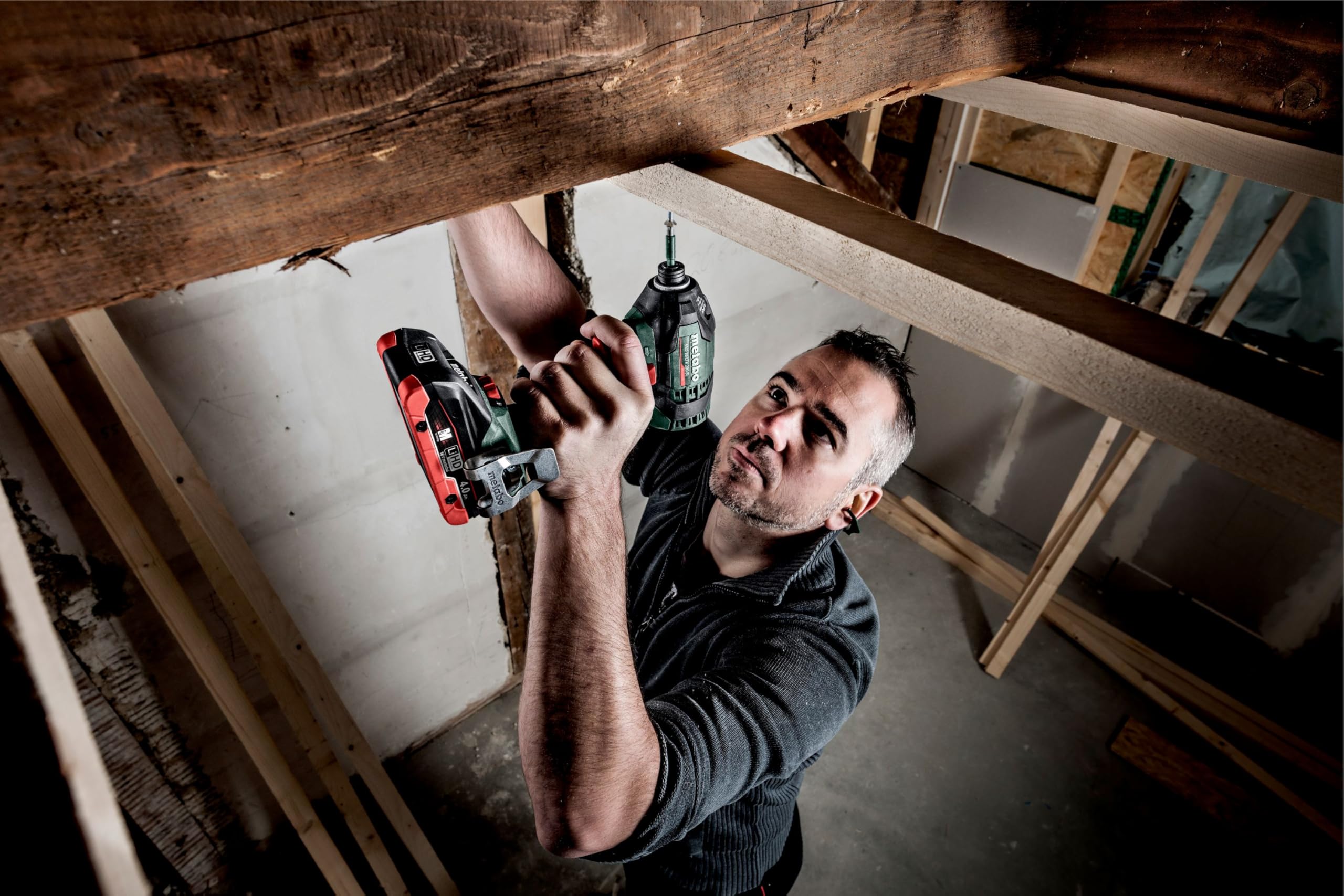 Metabo Akku-Schlagschrauber SSD 18 LTX 200 BL 18 V Brushless 200 Nm 1/4 Zoll Innensechskant 12 Stufen metaBOX 145