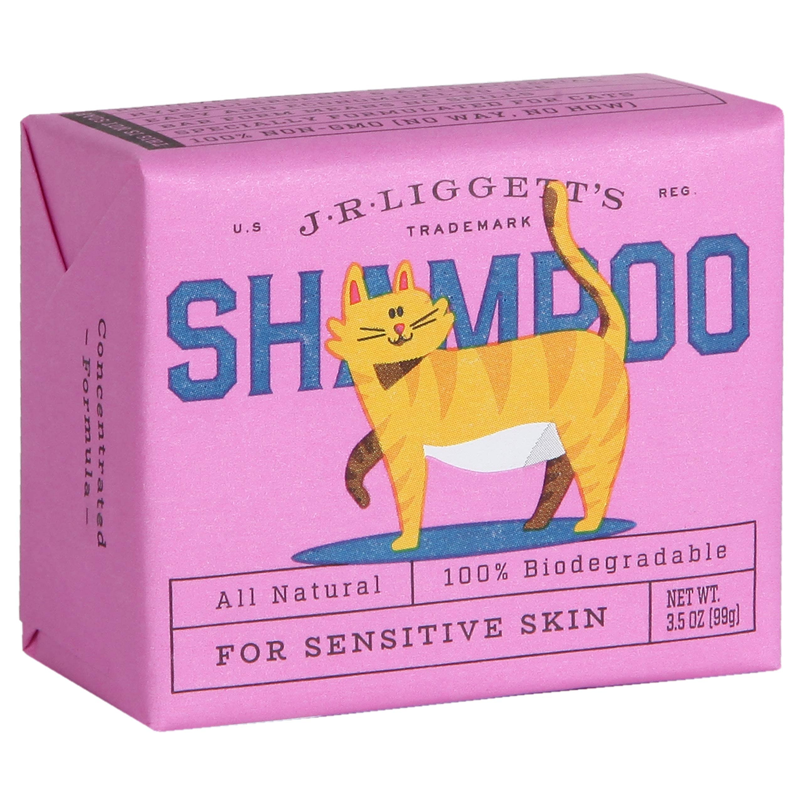 J.R. Liggett's Natural Cat Shampoo Bar