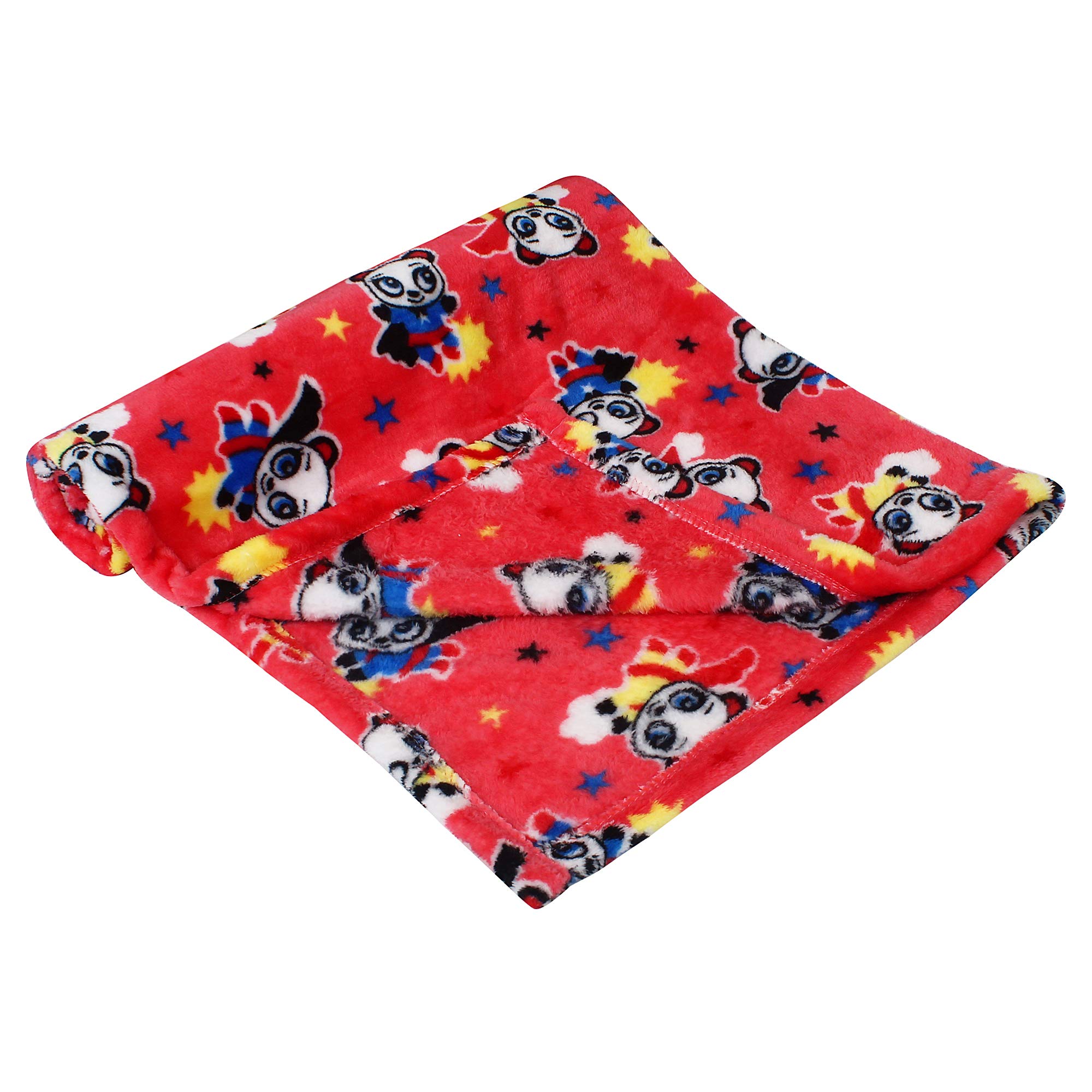 My NewBorn Baby Softy Fleece Blanket/Wrapper/Sleeping Sheet (97cm x78cm)(Pink-SoftySpread)