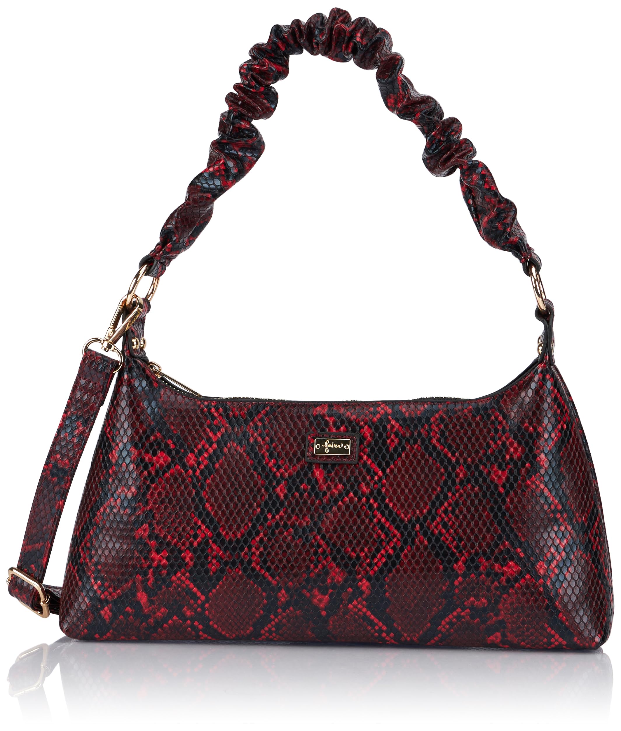 NAEMI Women's Shoulder Bag, Red, red, One size