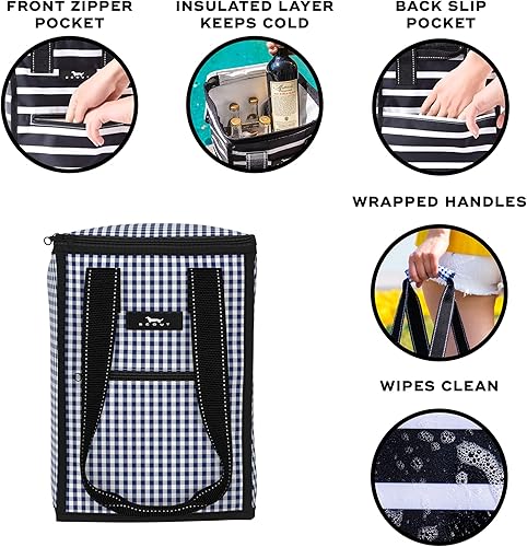 Miniatura 3 de SCOUT Pleasure Chest - Hielera suave, ligera, aislada, se adapta a 5 botellas de vino, enfriador para playa, piscina, barco y picnics