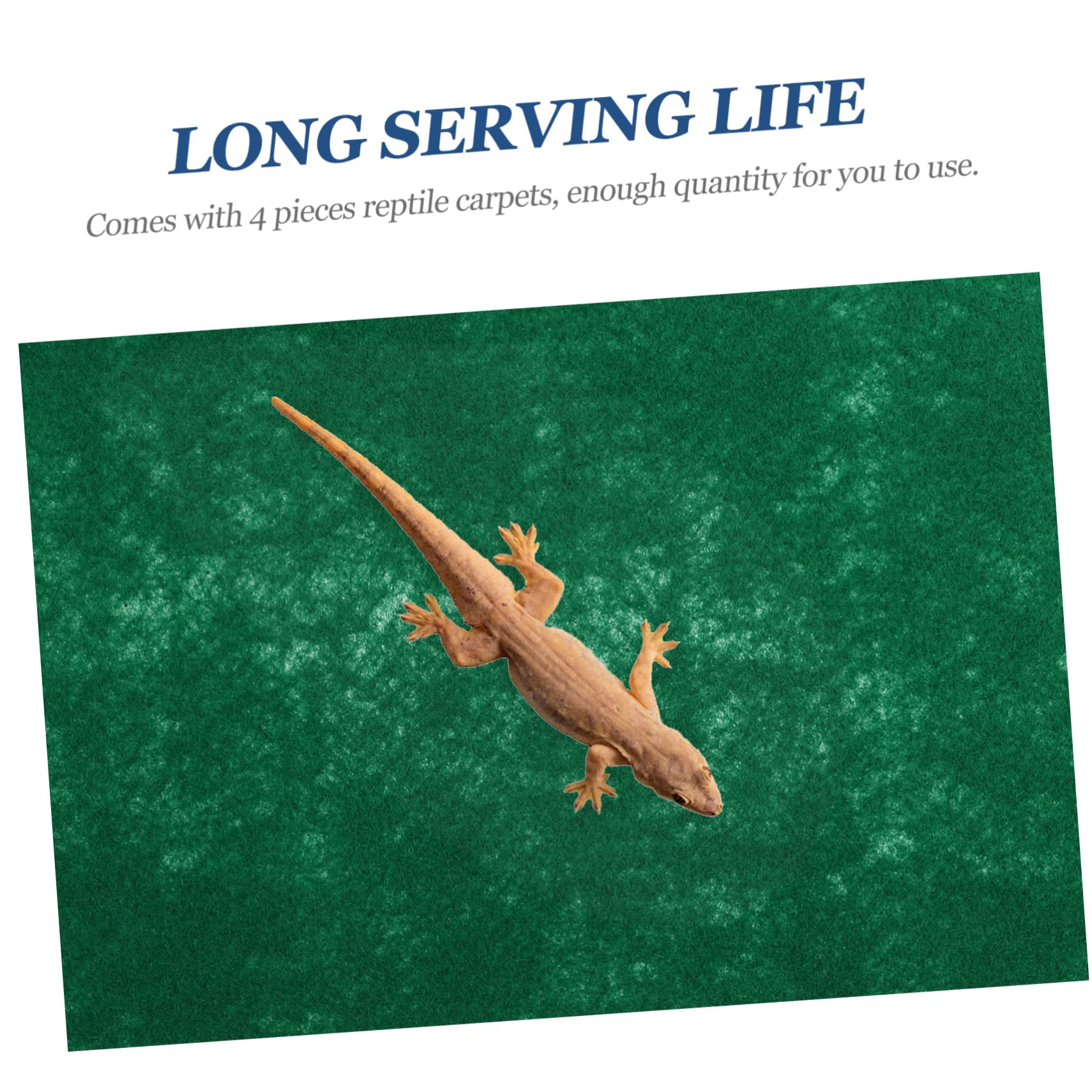 Sosoport 8stücke Reptile Carpet Mat wasserdichte Und Atmungsaktive Unterlage Für Echsen Schlangen Und Schildkröten Wiederverwendbar Und Zuschneidbar Terrarium-zubehör