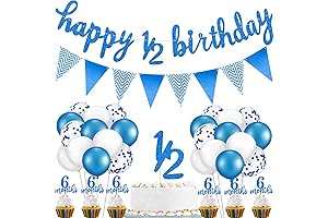 Charming 6 Months Birthday Decorations for Boy, Embellish Your Little Prince's Milestone