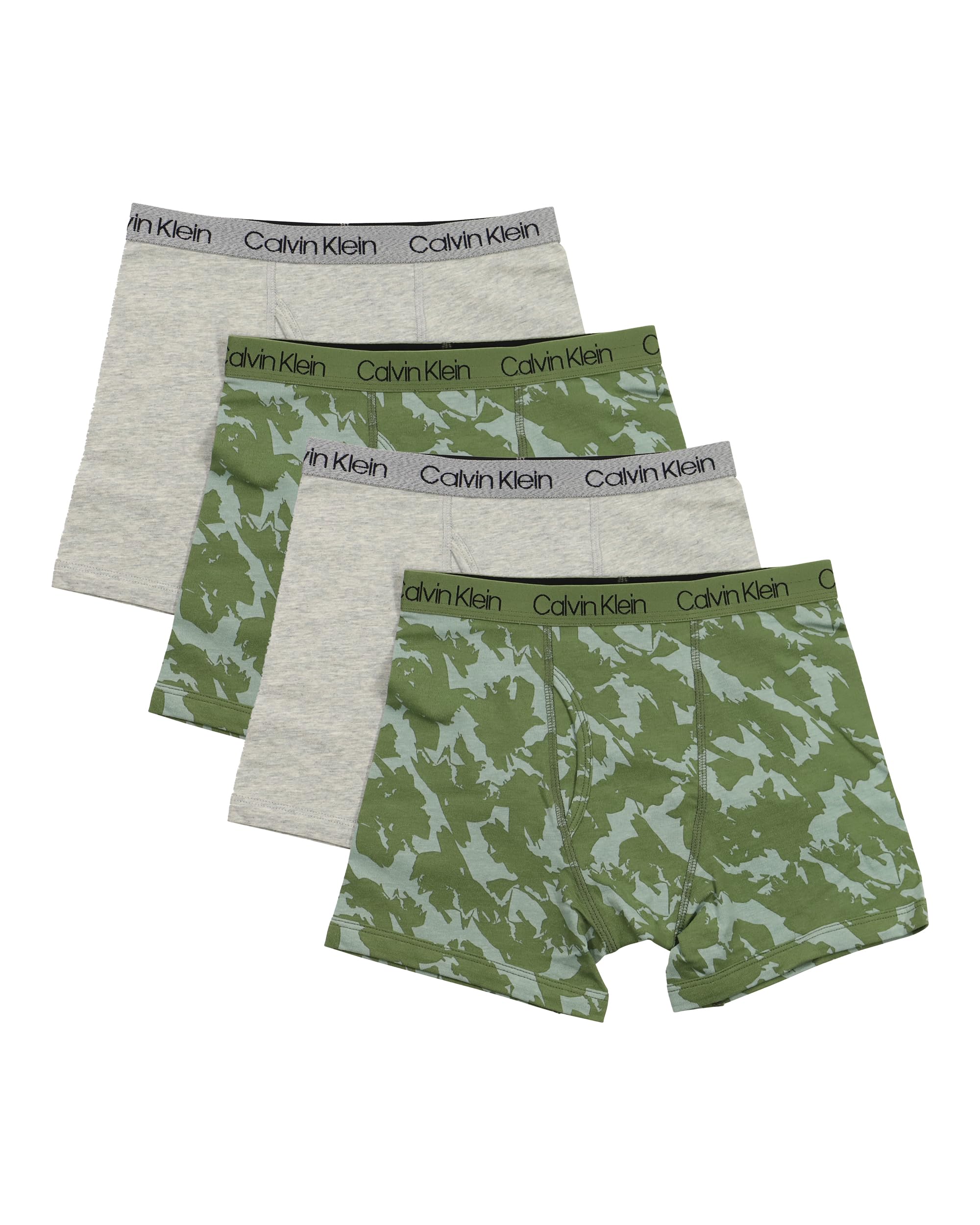 Calvin Klein Boys' Underwear Four Pack Boxer Brief Value Pack