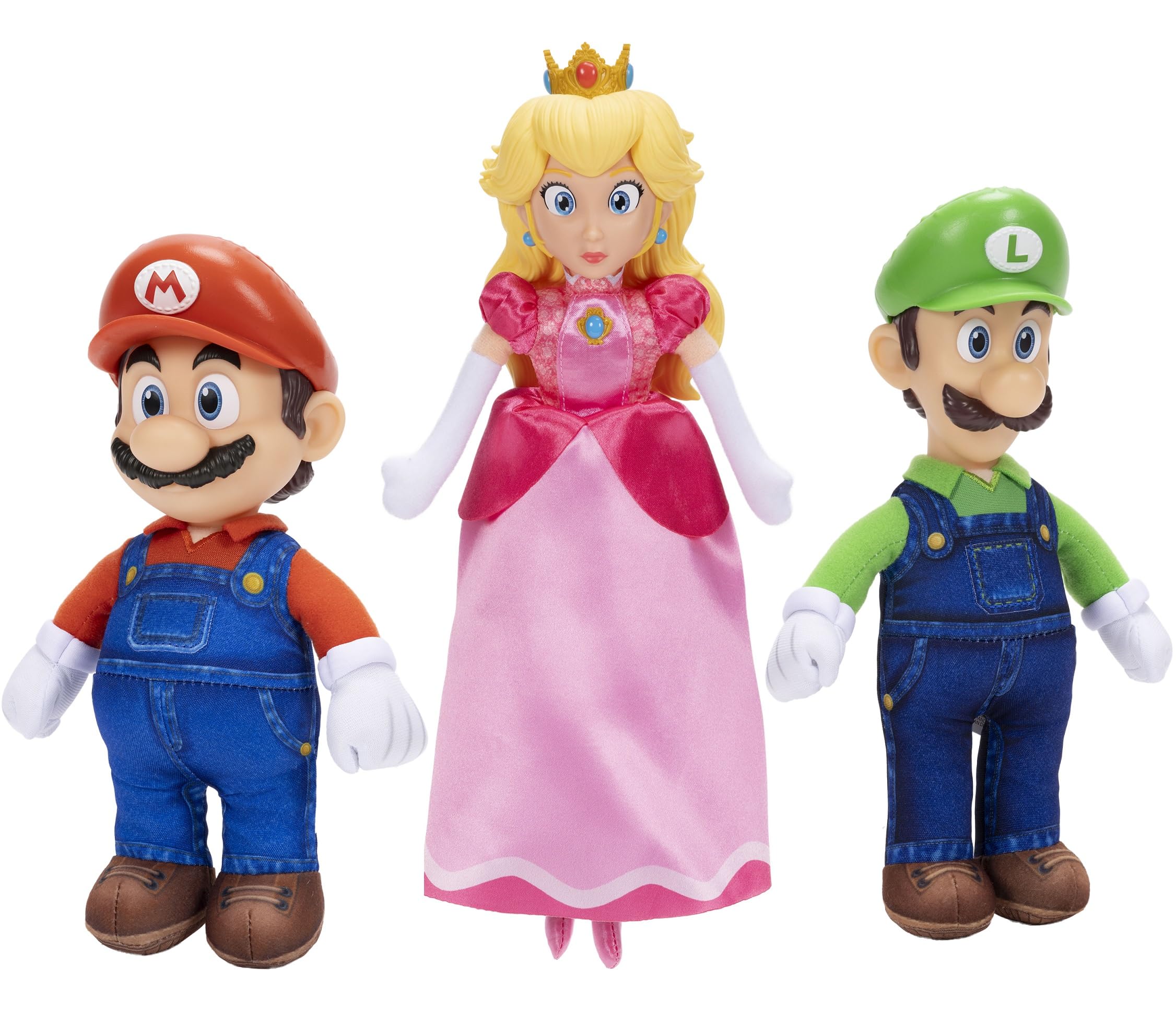 The Super Mario BROS. Movie 9" Plush 3pk