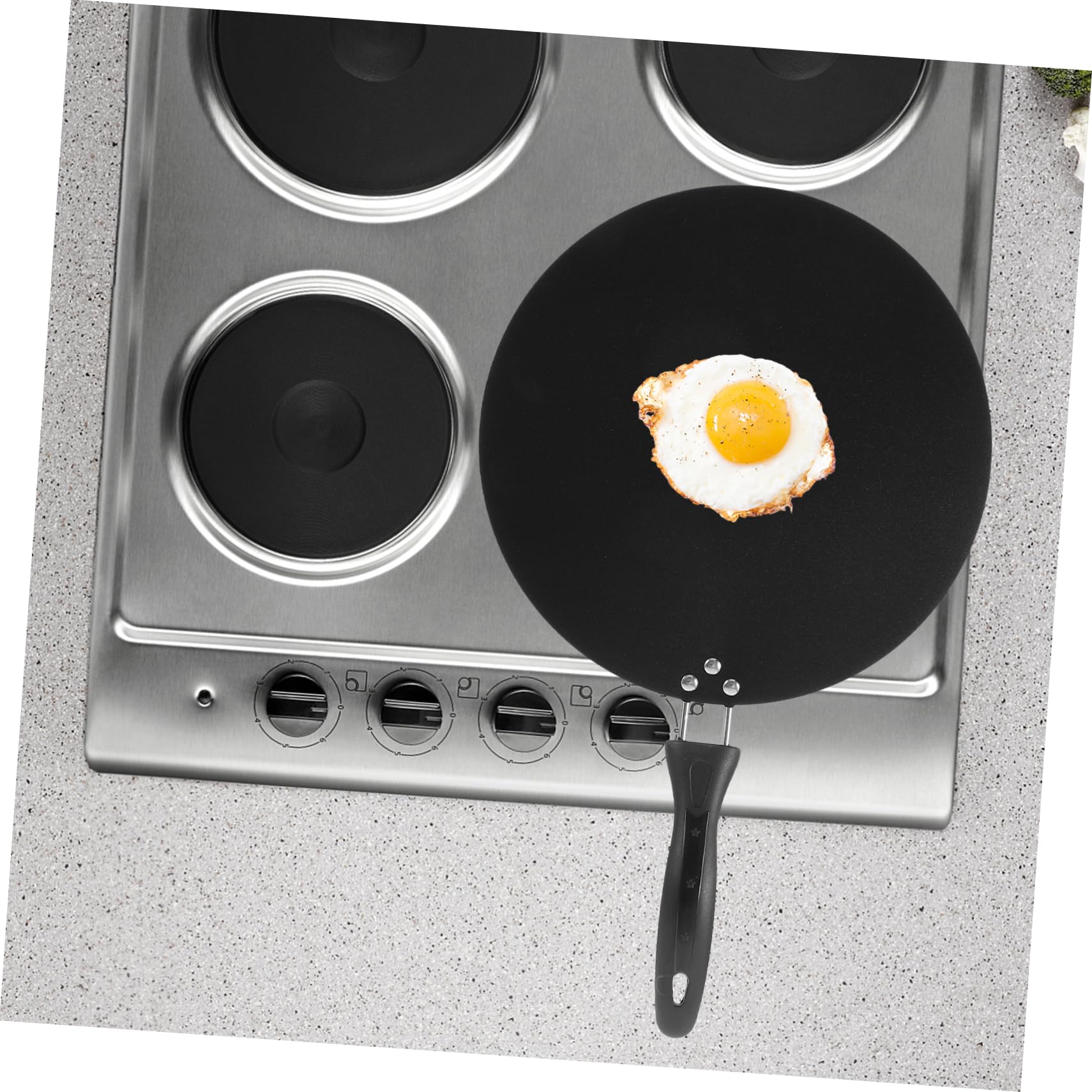 Cabilock Sartén Antiadherente Para Huevos y Crepes Tortillas Mango Fácil De Limpiar