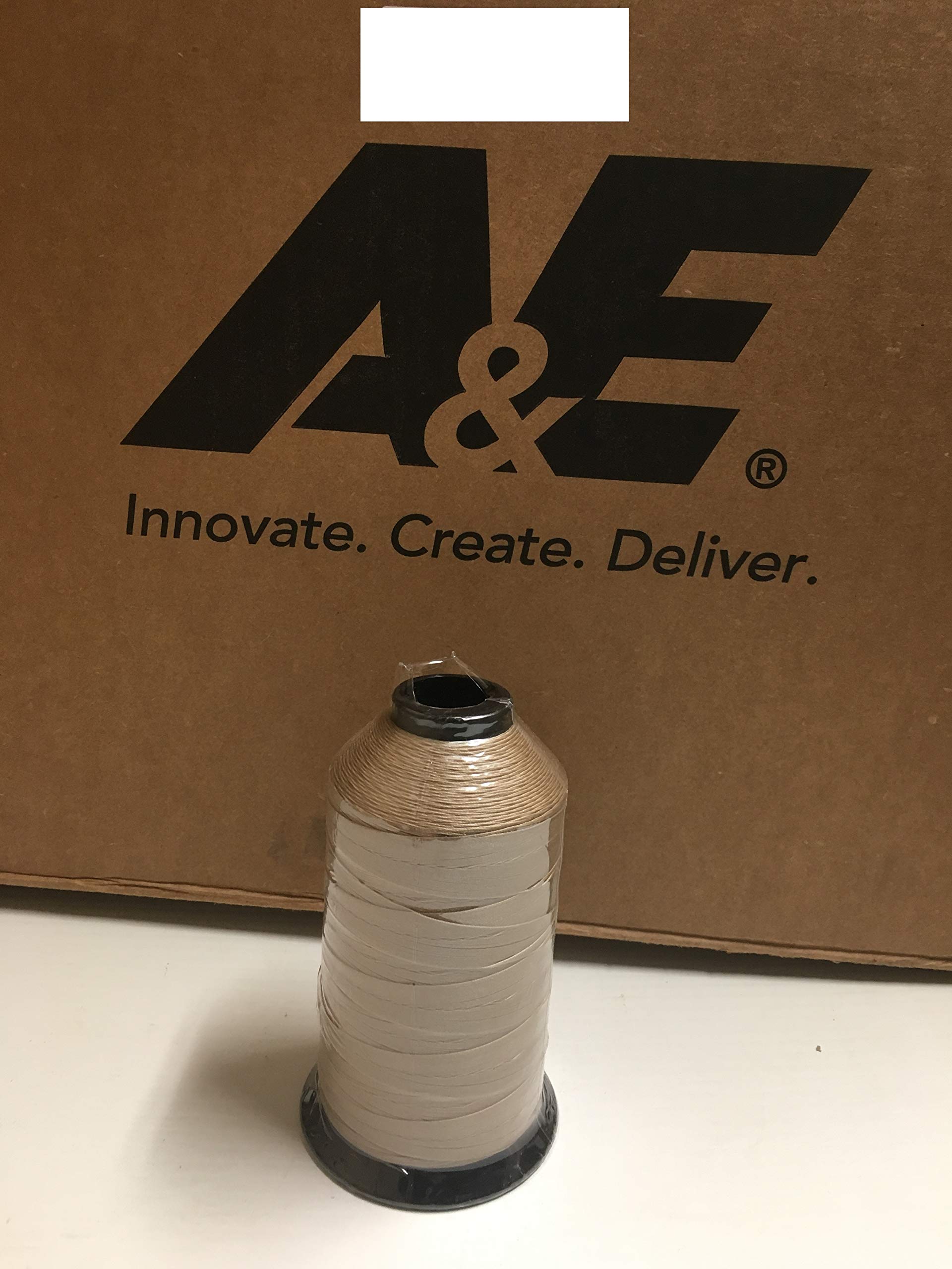 A&E Outdoor Thread Tex 90 SUNSTOP Bonded Polyester Linen Color #66517~8oz 2100yd Free with One Piece Galaxy Supply 5" Seam Ripper.