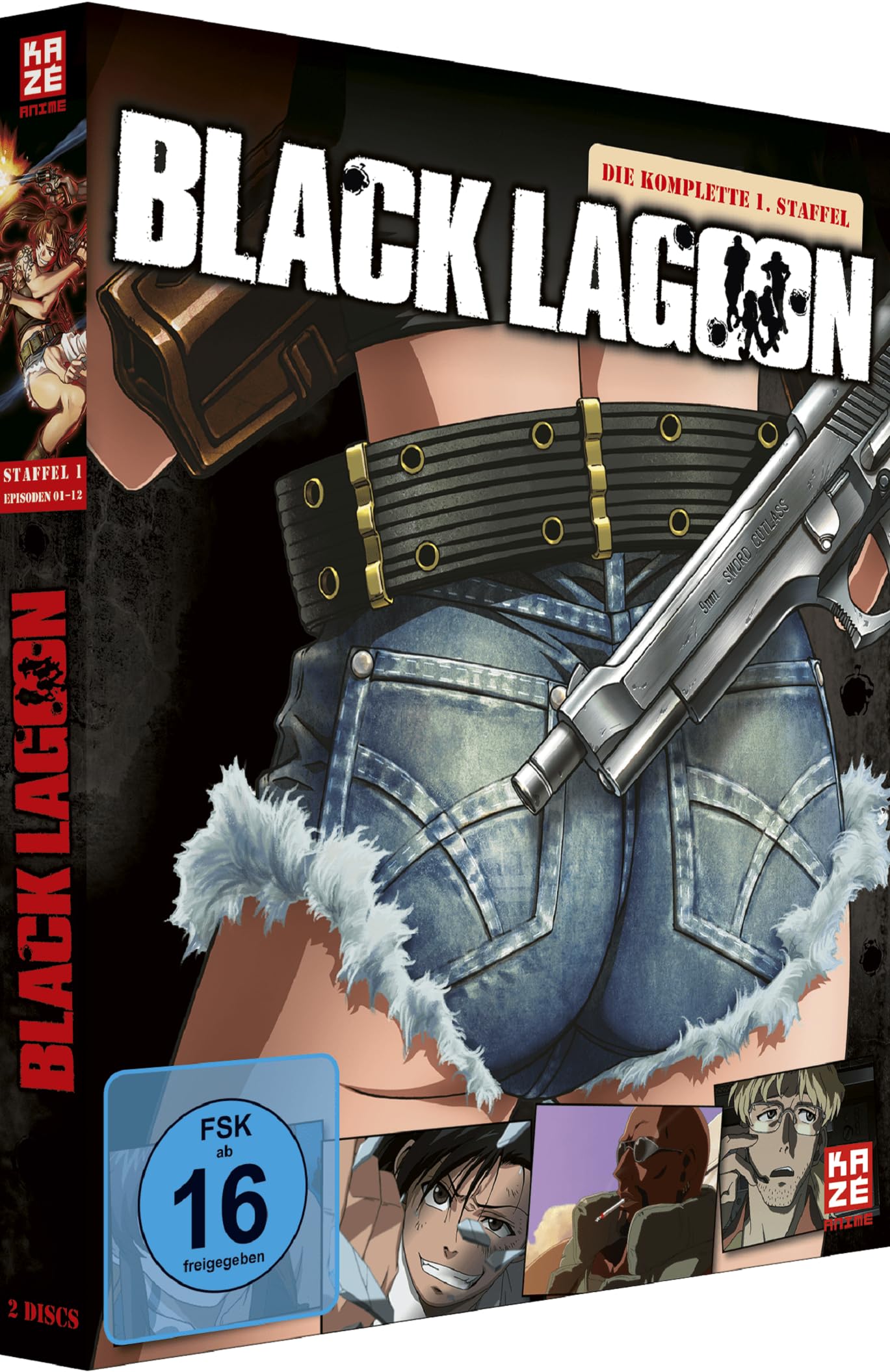 Black Lagoon DVD Box Set Staffel 1 Gesamtausgabe