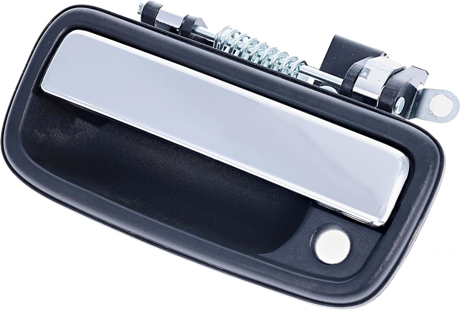Dorman 768MX Front Driver Side Exterior Door Handle Compatible with Select Toyota Models, Black and Chrome
