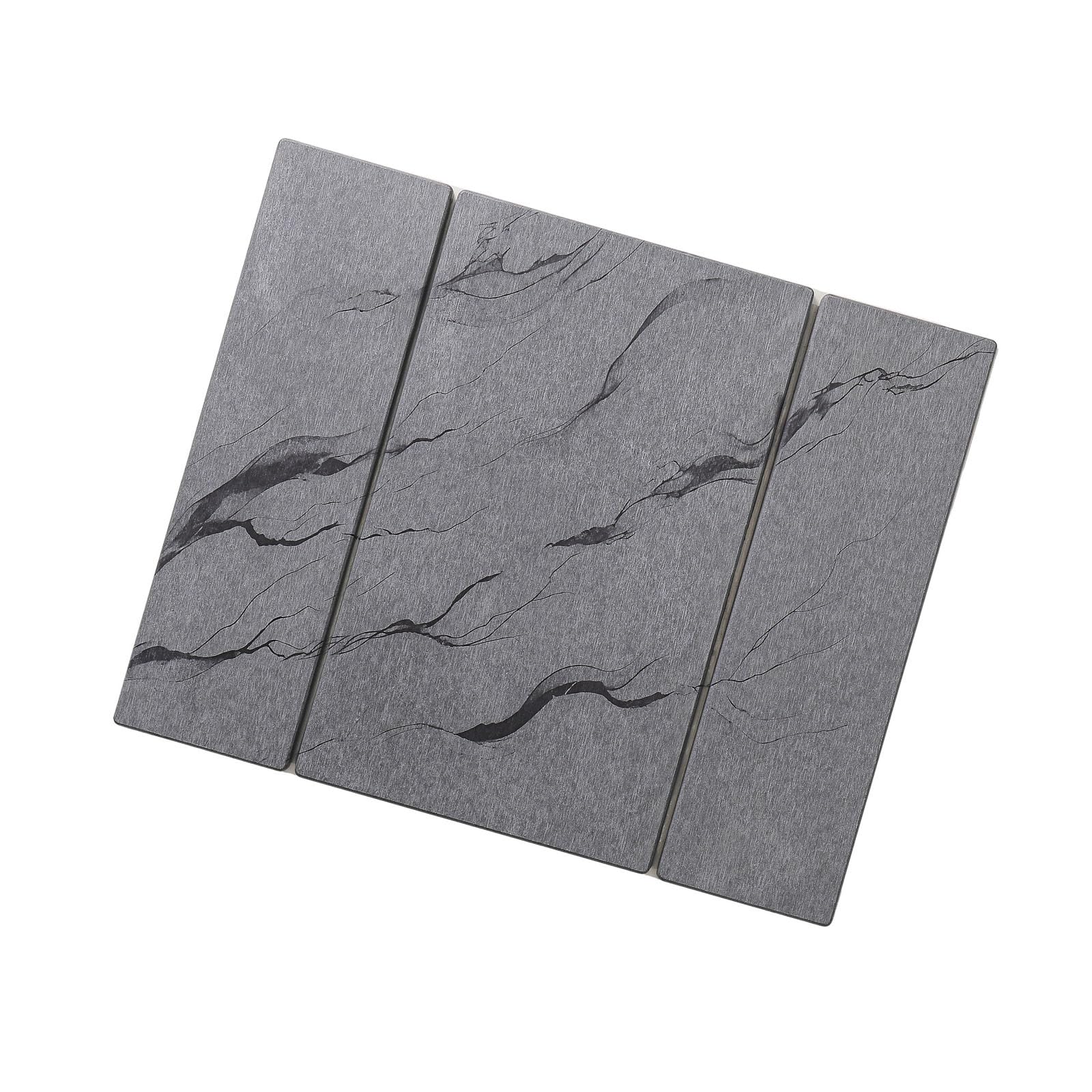 our fave Diatomite Kitchen Mat for Drying Dishes 3 Layer Construction High Absorbency Marble Design Large Elastomer Drying Mat