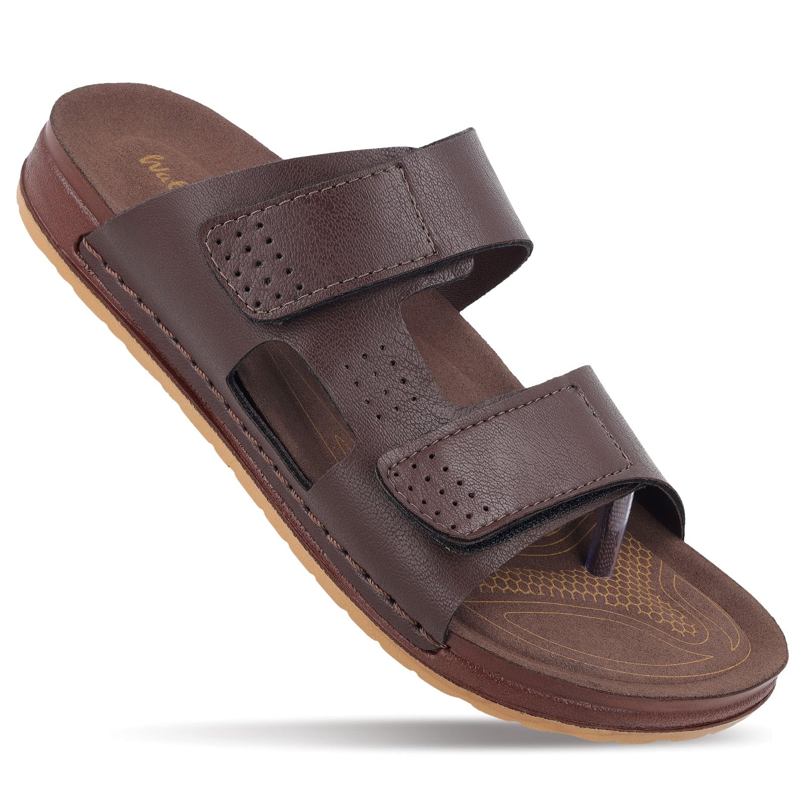 walkaroo Men's Daily Wear Comfort Sandals - Brown | Bounceez | WGP53405-picture-54