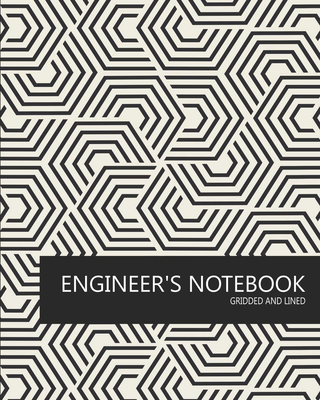 Gridded and Lined: Dual Paper Softcover Notebook With Alternating 5x5 Inch Graph Ruled and Lined Pages for Engineers, Scientists and Makers