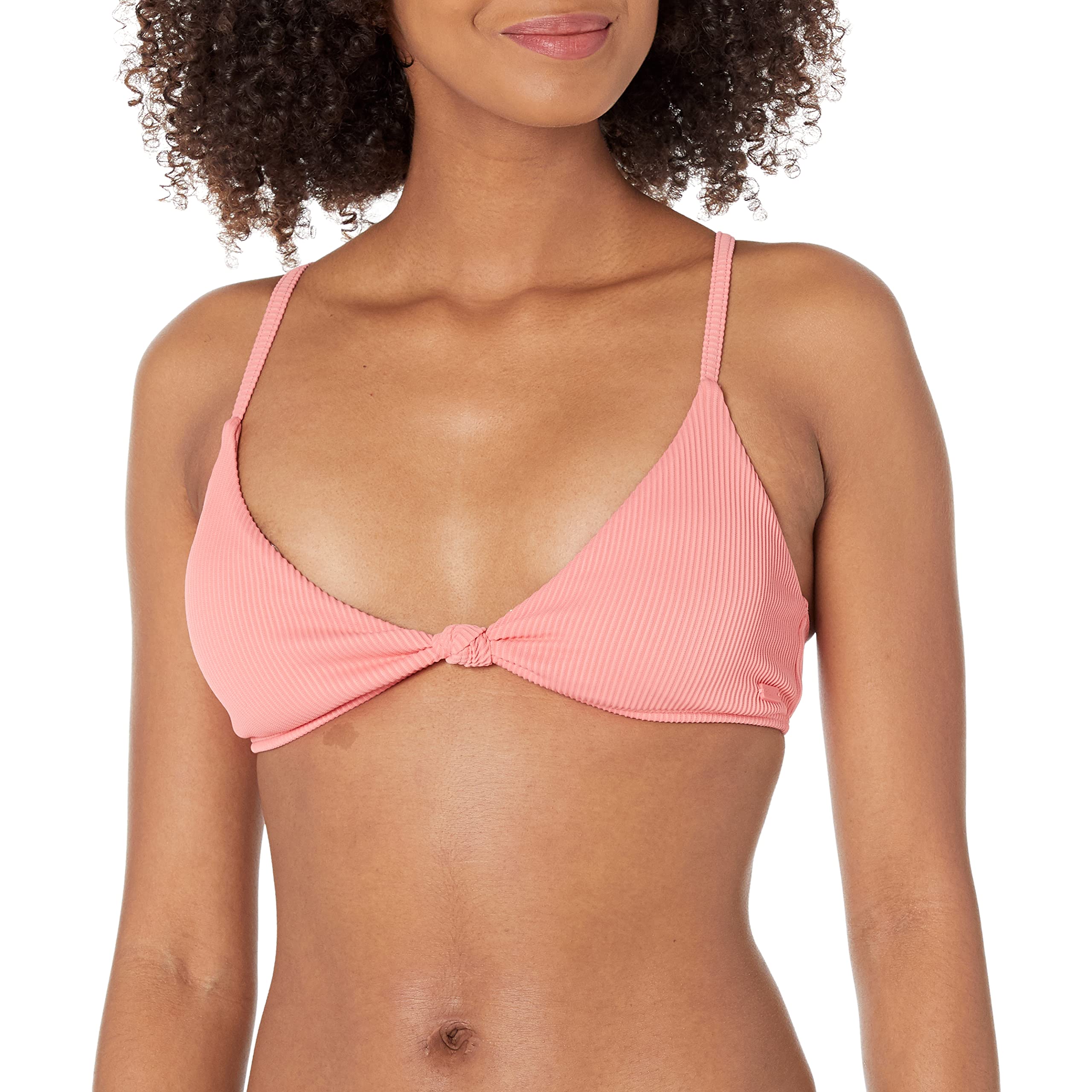 RoxyWomen's Standard Ribbed Love The Surf Knotted Bikini Top
