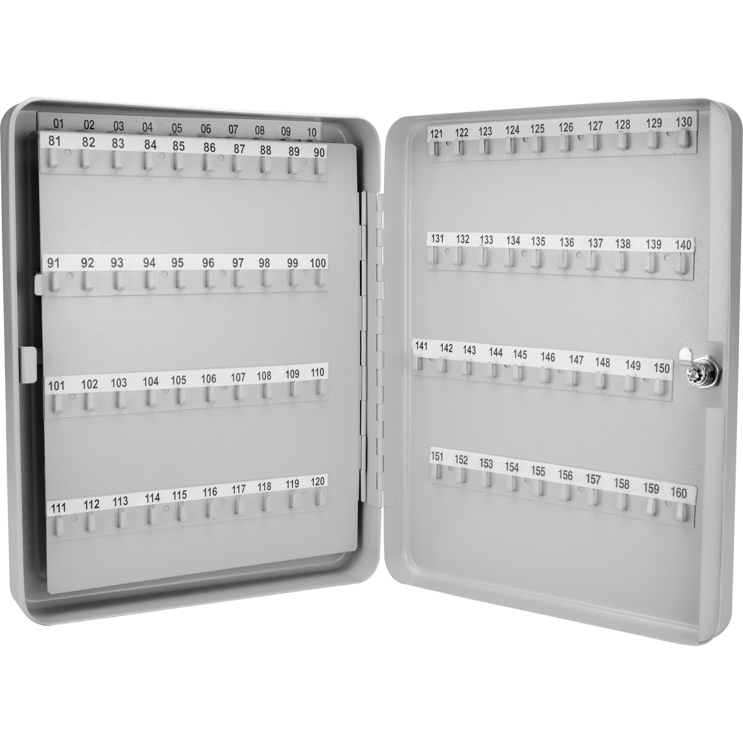 Barska 160 – Posición Key Lock Caja con Cerradura con Llave, Color Gris