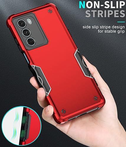 Miniatura 6 de Funda diseñada para Moto G200 5G, diseño de rayas laterales y cubierta de cámara probada contra caídas, protección de lente Shiled para Moto G200 5G