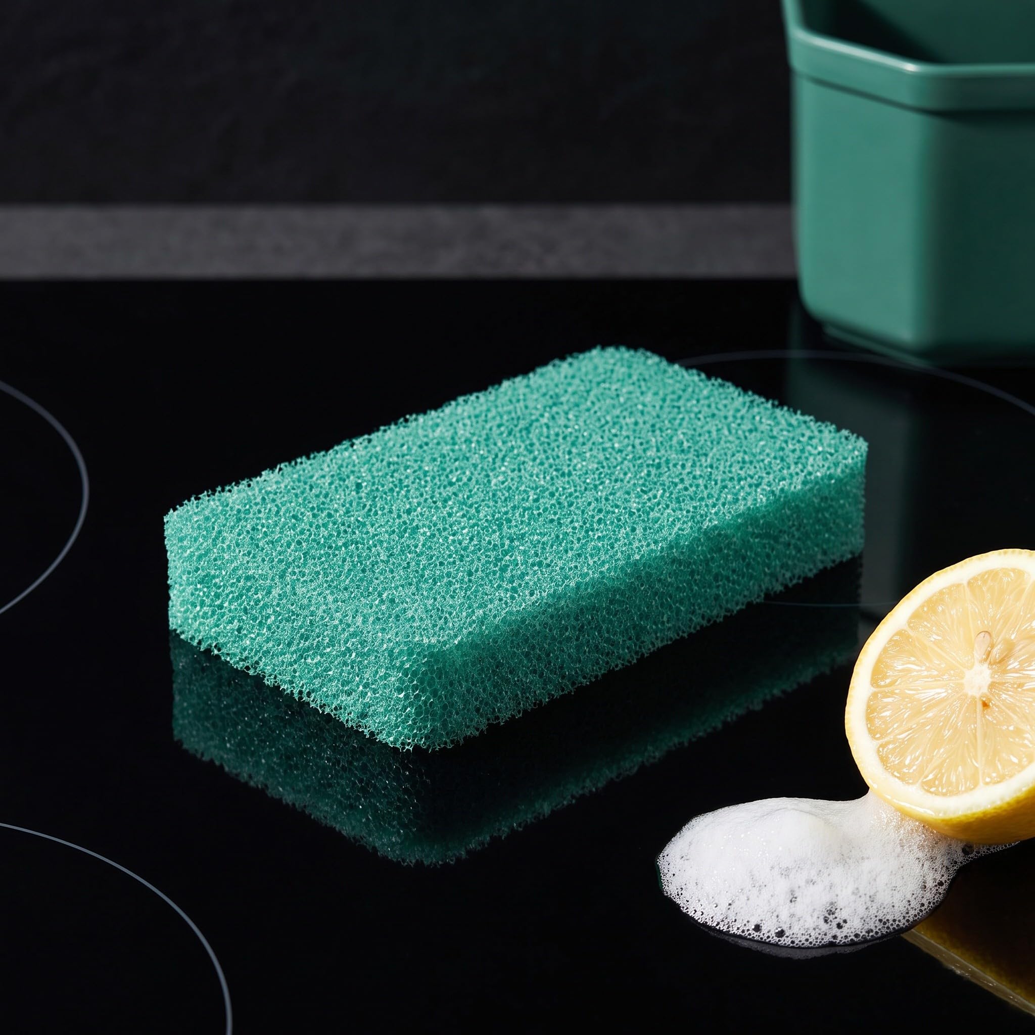 Lurrose 8 esponjas de Silicona para Platos, Almohadilla de Limpieza de | Cepillo de limpieza de doble cara para ollas y sartenes, limpieza de verduras, accesorios para utensilios de cocina.