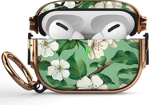 Miniatura 28 de Maxjoy Funda para AirPods Pro de 2ª/1ª generación con cerradura, bonita funda para AirPods Pro 2, funda protectora dura para AirPod Pro para mujeres