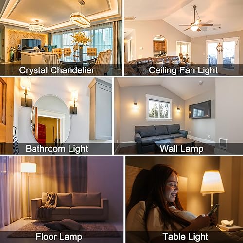 Miniatura 4 de SNBIHIBE Bombillas LED G9 regulables, bombilla LED G9 de 6 W, equivalente a 60 W, luces halógenas de 60 W, blanco cálido suave 2700 K, base bi-pin