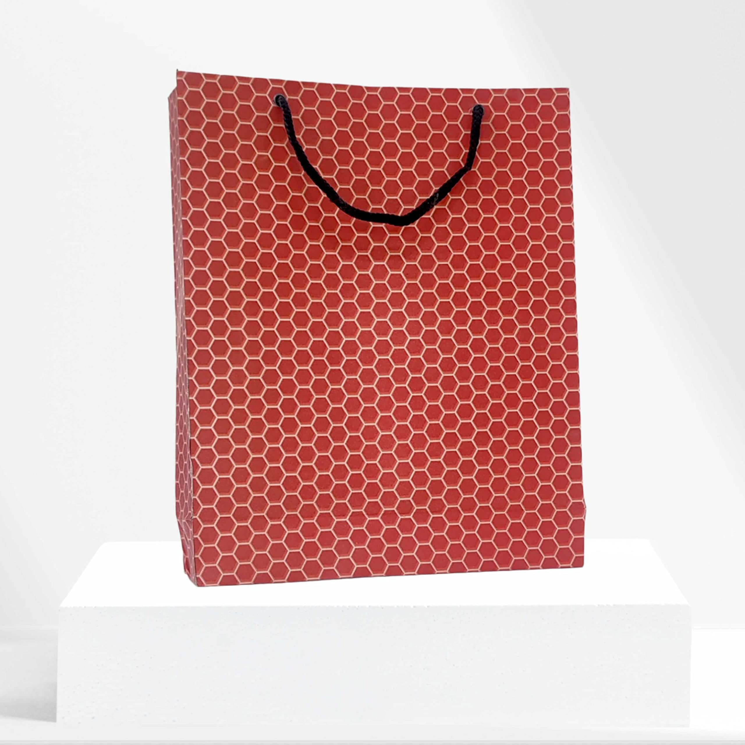 Pb PapyrusBolsys Paper Bags Hex Design Small Size Red Pack of 5 (B0BTBTSS9T) Amazon Price History, Amazon Price Tracker