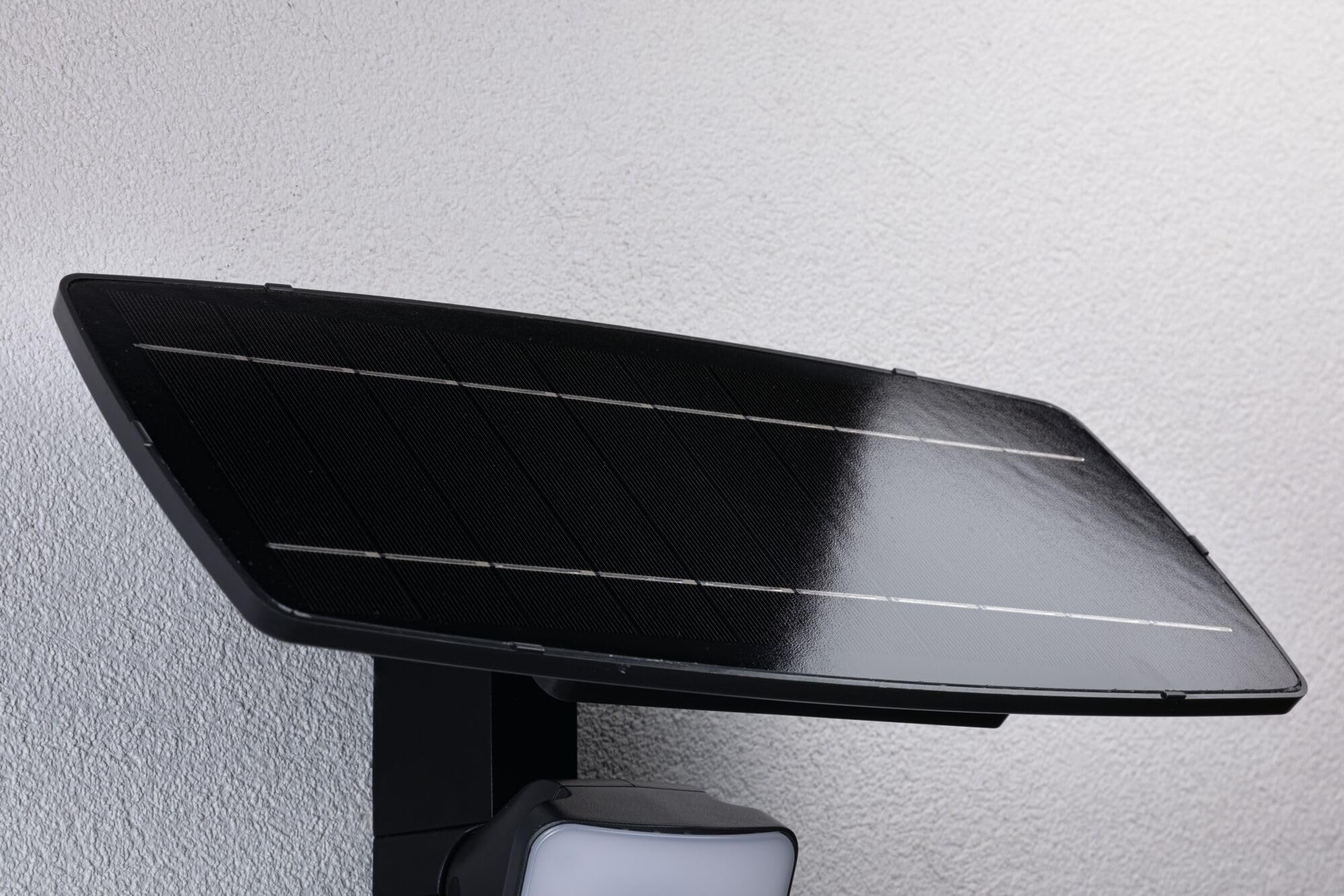 Paulmann 95705 - Flotas a energia solare, con sensore di movimento crepuscolare (HF) IP65, 3000 K, 700 lm, colore: antracite