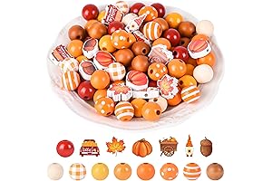 Thanksgiving Wooden Bead Craft Collection