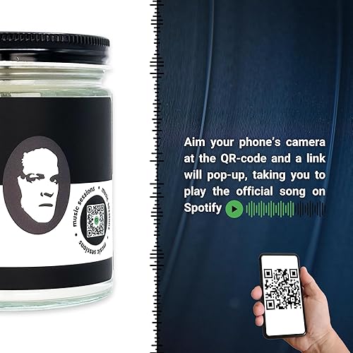 Miniatura 3 de Nothing Else Matters - Vela perfumada de cera de coco de soja vegana de 9 onzas con caja de regalo  Fragancia de bálsamo de abeto  +50 horas de