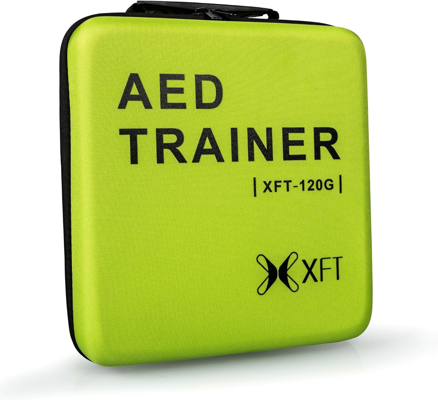 Desfibrilador de Entrenamiento o Trainer con Pantalla, Voz en Español Polaco Francés Inglés, Enseñanza de RCP, 10 Escenarios, Desfibrilador Formacion para Curso de SVB y DEA (XFT 120G)