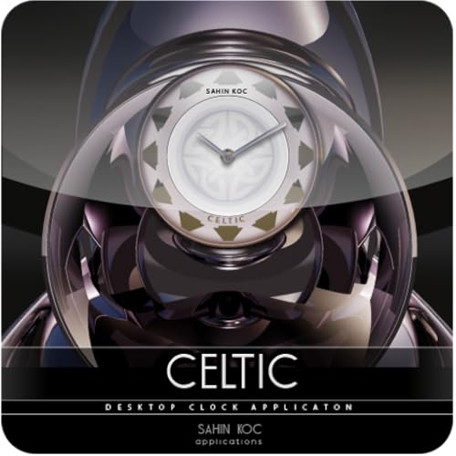 Celtic Beautiful Clock Widget Theme for Android