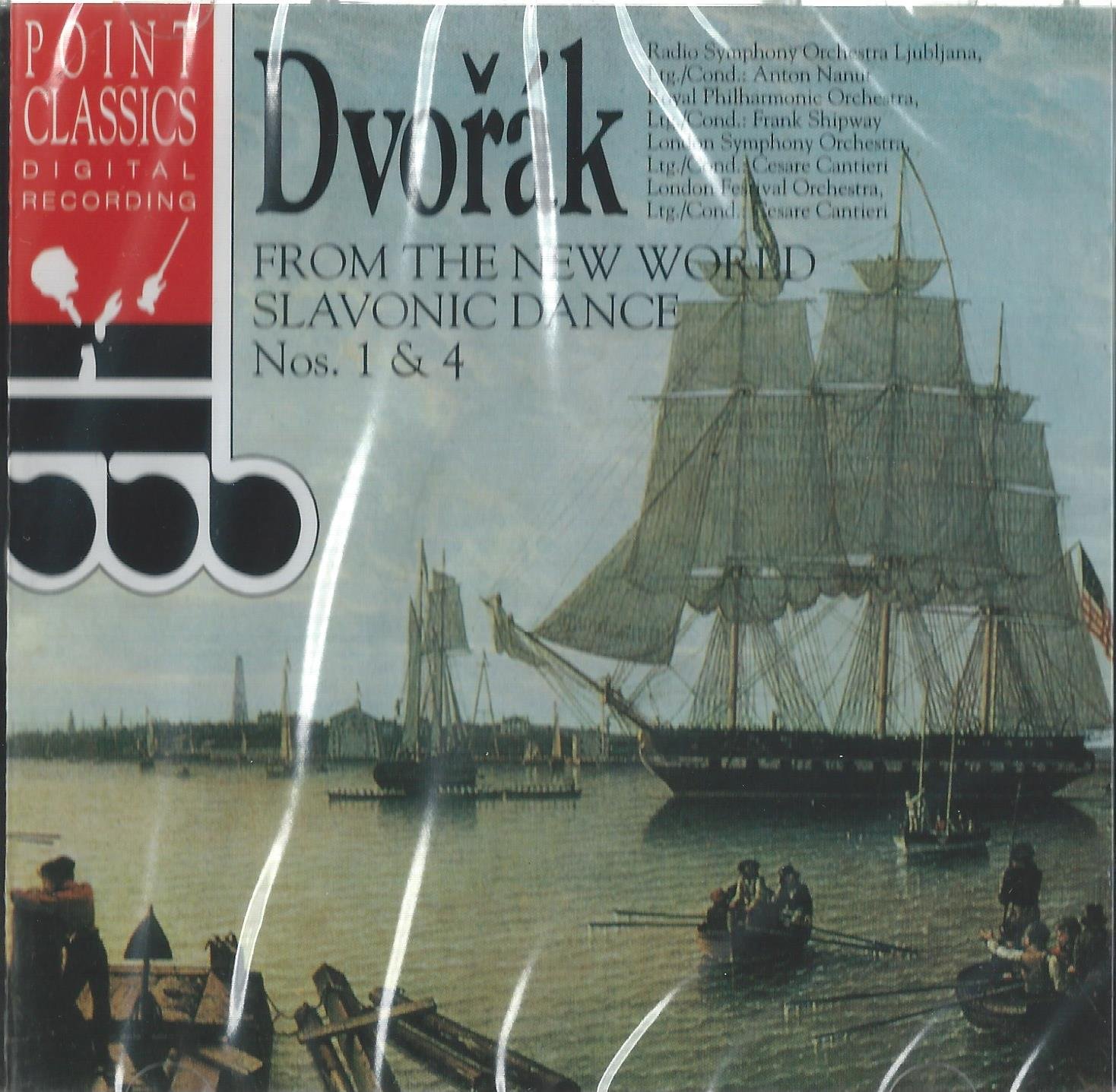 A Dvorak: From the New World- Slavonic Dance Nos. 1-4 [Audio CD]