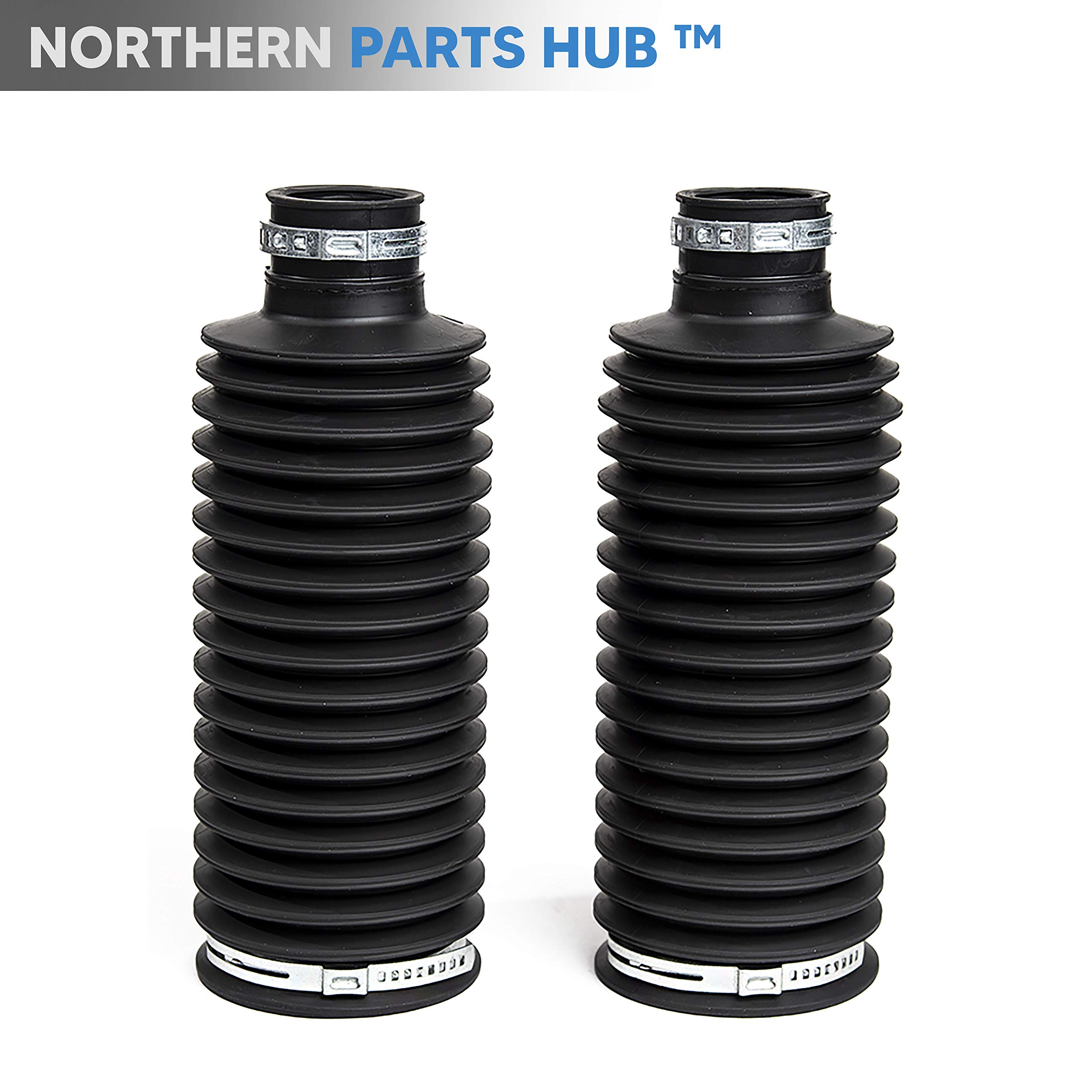 Zip Tie 2-Pack Silicone Steering Rack Boot Kit With Clamps & S - Inner ...