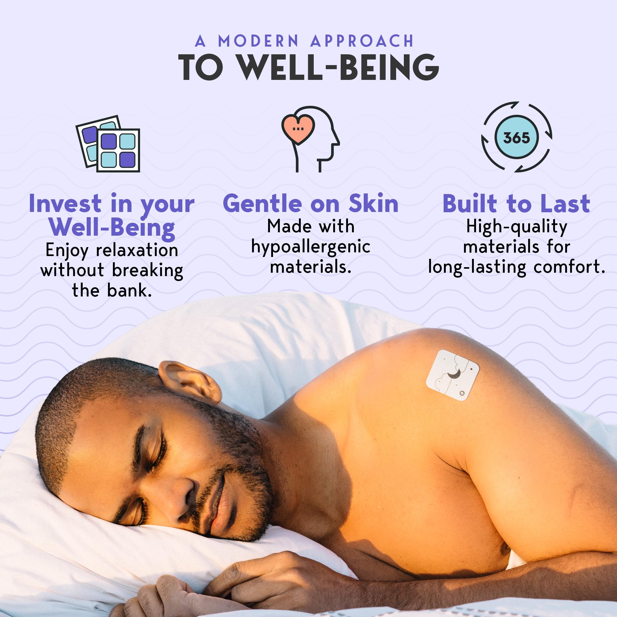 Klova ZSleep Patches for Adults | Natural Sleep Aid with Melatonin, Ashwagandha, Valerian, GABA & L-Theanine | Fall Asleep Faster, Stay Asleep Longer & Wake Up Refreshed | 28 Sleep Patches — Amazon image 7