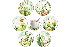 Whaline Cactus Coaster: Protect Surfaces and Add Style to Your Home