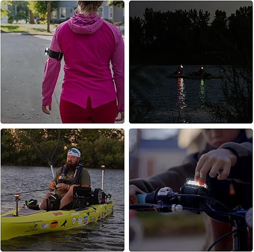 Miniatura 3 de Guardian Angel Elite Micro - Barra de luz de seguridad personal  Linterna magnética de montaje manos libres  Ligera con batería recargable