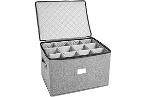 storageLAB Wine Glass Storage Containers