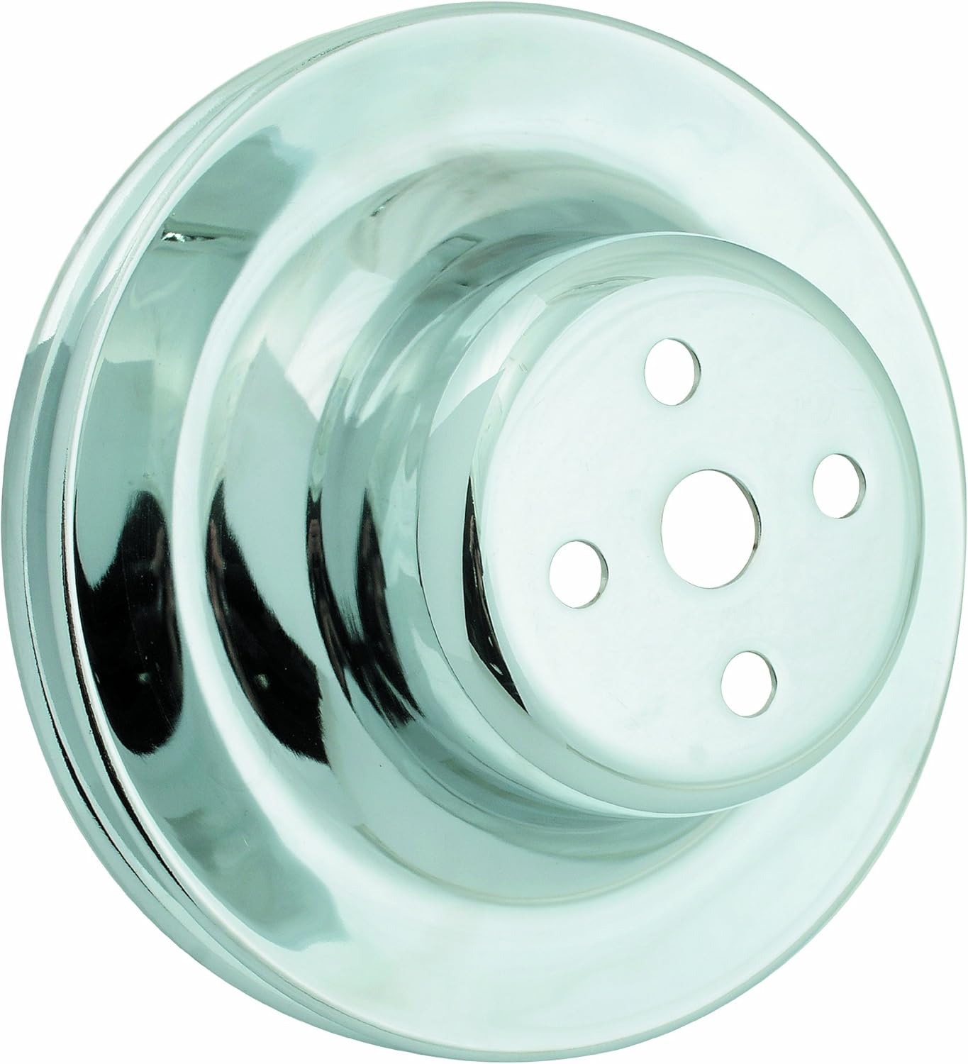 Mr. Gasket 8826 Chrome Plated Steel Engine Pulley