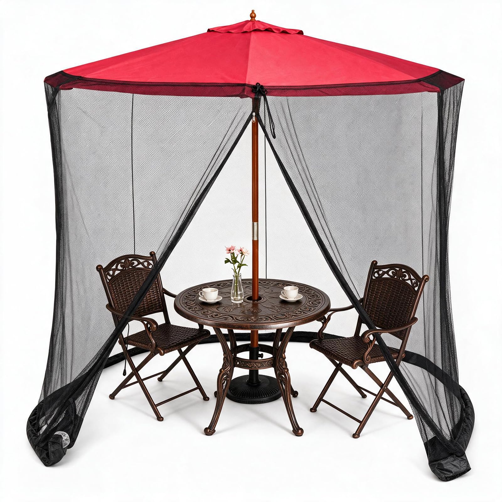 10 ft patio umbrella netting Tangkula 9/10FT Screen, with Zipper Door and Polyester Mesh Netting, Height and Diameter Adjustable, Suitable for Outdoor Patio Camping Umbrella : Patio, Lawn & Garden unmissable_savings Cotopaxi COTOBTP Batac 16L the push Model:BV2-500-B