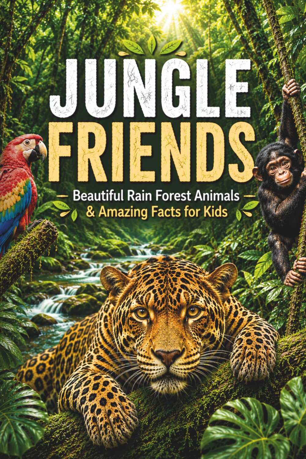 JUNGLE FRIENDS: My First Adventure with Real Jungle Animals (Real World Adventure Series)