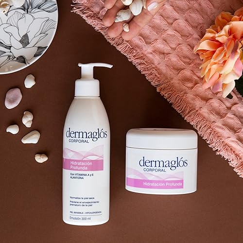 Miniatura 5 de Dermaglós Crema hidratante profunda  Hidratante corporal y facial con acción terapéutica  Vitamina A y E, Allatoína 200 gr 6.76 oz