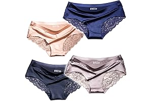 Plus Size Sexy Underwear for Women - Frozen Silk Seamless Panties