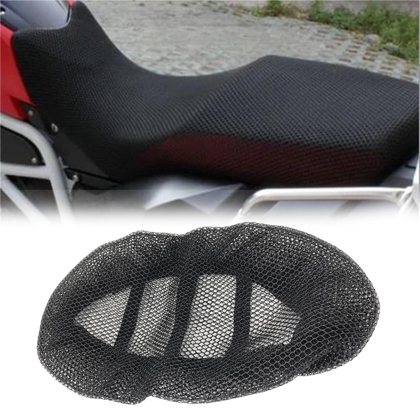 Coussin de selle de moto en maille F800GS évite la surchauffe et les douleurs