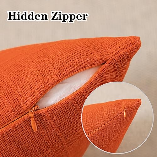 Miniatura 3 de Kevin Textile Fundas de cojín decorativas impermeables para exteriores, resistentes al agua, para tienda, patio, jardín, sofá, paquete de 2, 20 x 20