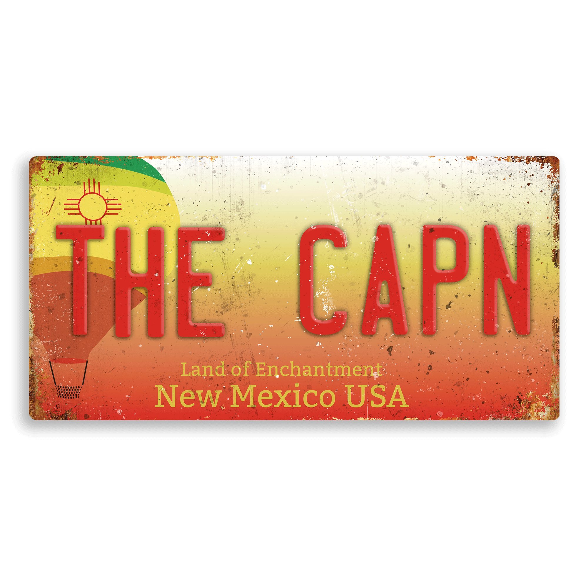 | Wtf | Breaking Bad Wtf | Famous Movie Number Plates – “The Capn” | Sticky-Pads - Metal Wall Sign Plaque Custom Name