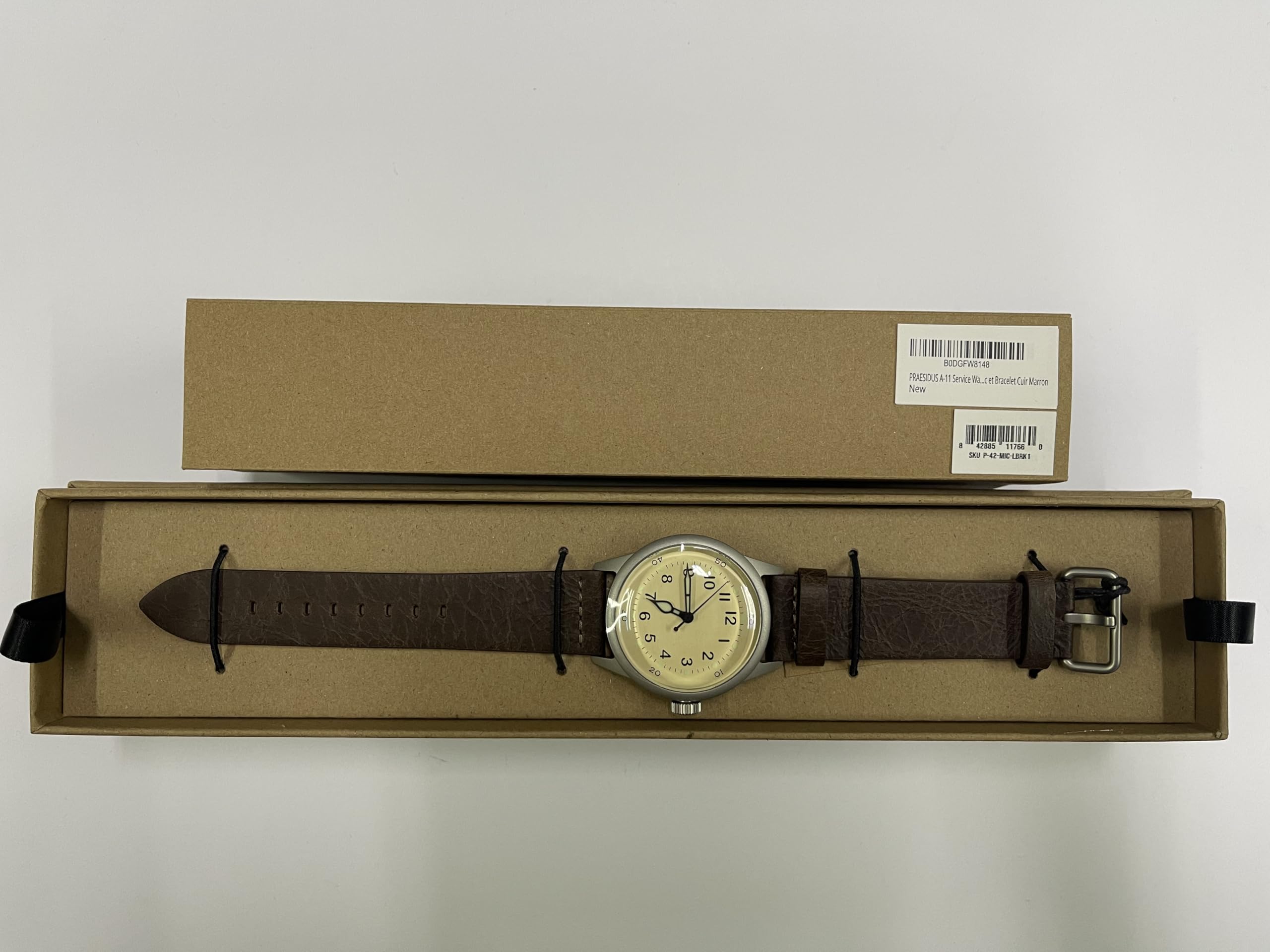 PRAESIDUS | 𝗔-𝟭𝟭 𝗦𝗲𝗿𝘃𝗶𝗰𝗲 𝗪𝗮𝘁𝗰𝗵 - Men's Wrist Watches - A11, Military - 38/42mm, Assembled in The USA | Automatic, WW2, Gifts for Men